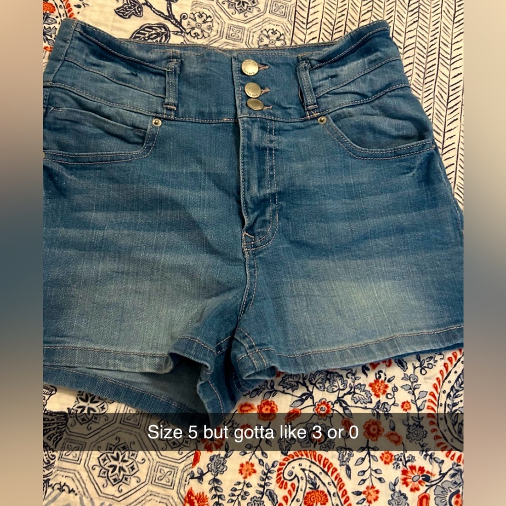 Blue Jean shorts, never worn